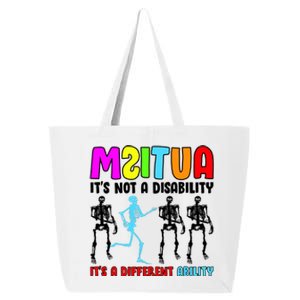 Autism Awareness It's Not A Disability It's An Ability Awareness 25L Jumbo Tote