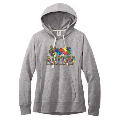 Autism Awareness Its Ok To Be Different Women's Fleece Hoodie