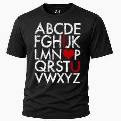 Alphabet ABC I Love You Valentines Day Performance Shirt