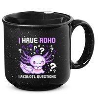Adhd Awareness I Axolotol Questions 15oz Campfire Ceramic Mug