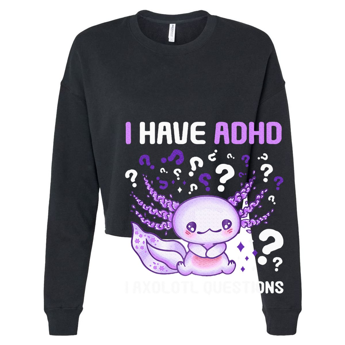 Adhd Awareness I Axolotol Questions 12oz Stainless Steel Coffee Mug