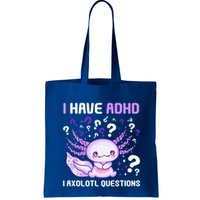 Adhd Awareness I Axolotol Questions Bag