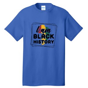 Afro America I Am Black History For Black History Month Gift Tall T-Shirt