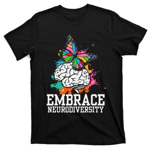 Autism Awareness I ADHD I ASD I Embrace Neurodiversity T-Shirt