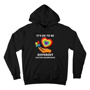 autism awareness its ok to be different Hoodie