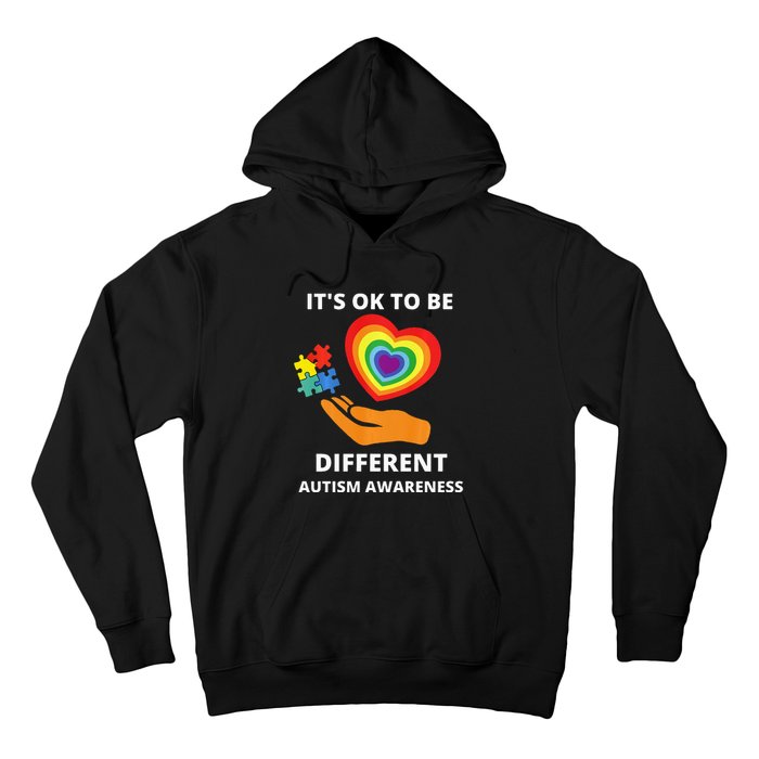 autism awareness its ok to be different Hoodie