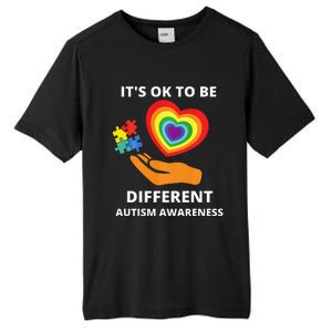 autism awareness its ok to be different Tall Fusion ChromaSoft Performance T-Shirt