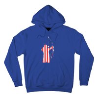 Archery Archer Independence Day Bow Bowhunter Patriotic Gift Hoodie