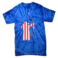 Archery Archer Independence Day Bow Bowhunter Patriotic Gift Tie-Dye T-Shirt