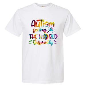 Autism Awareness Inspirational Quote Tie Dye Unity Meaningful Gift Garment-Dyed Heavyweight T-Shirt