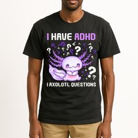 Adhd Awareness I Axolotol Questions Tall T-Shirt