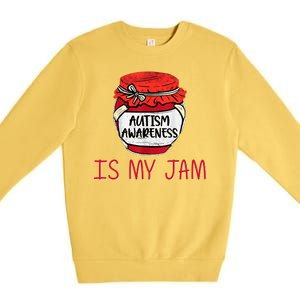 Autism Awareness Is My Jam Premium Crewneck Sweatshirt