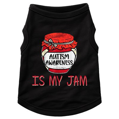 Autism Awareness Is My Jam Doggie Tank