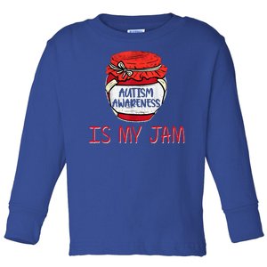 Autism Awareness Is My Jam Toddler Long Sleeve Shirt