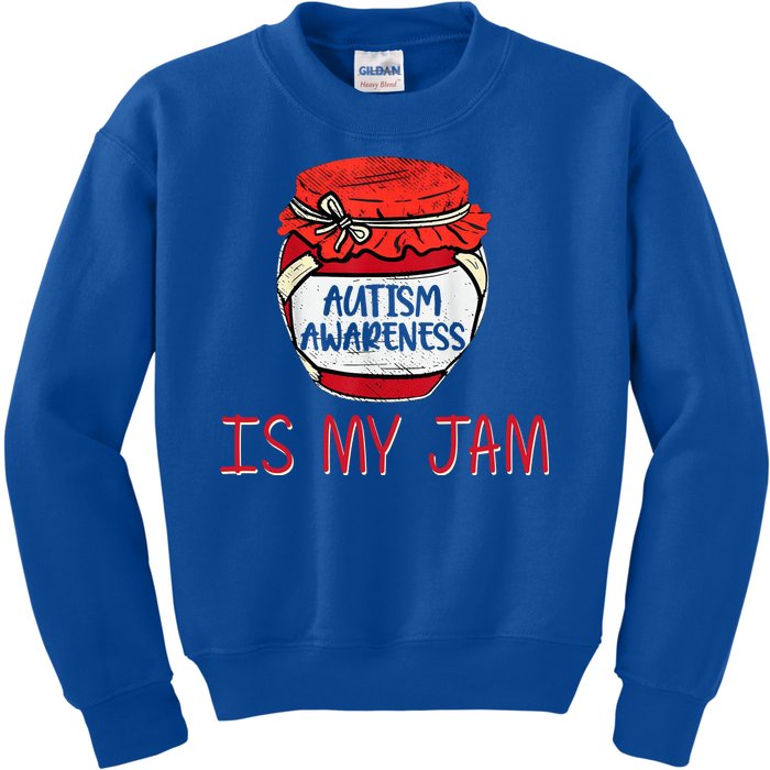 Autism Awareness Is My Jam Kids Sweatshirt