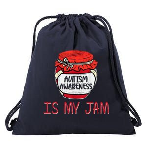 Autism Awareness Is My Jam Drawstring Bag