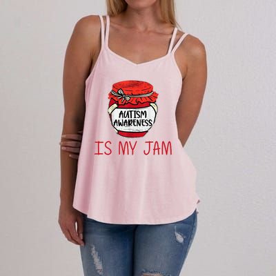 Autism Awareness Is My Jam Women's Strappy Tank