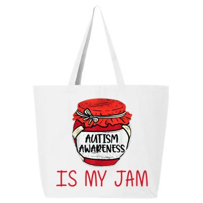 Autism Awareness Is My Jam 25L Jumbo Tote