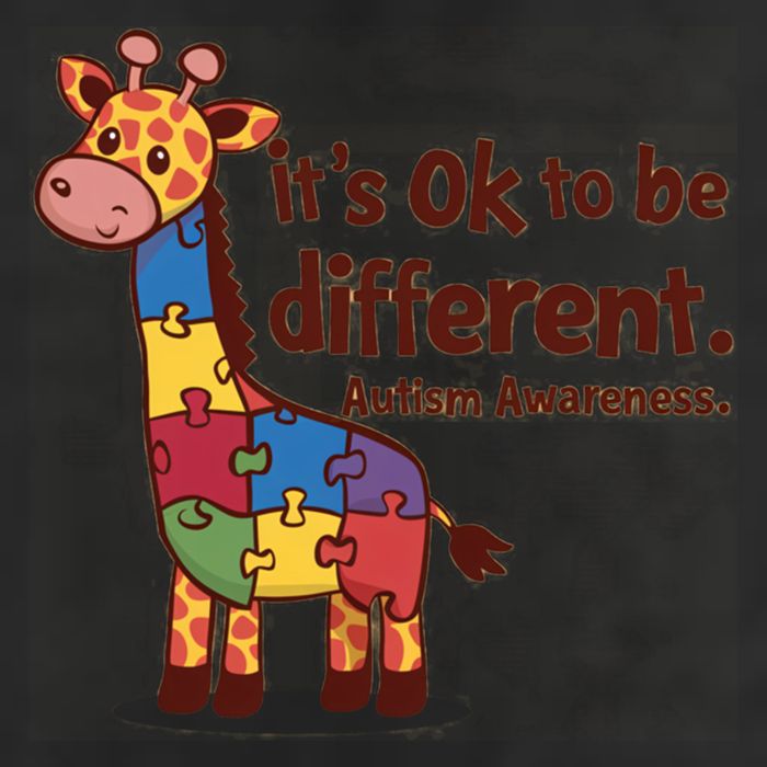 Autism Awareness ItS Ok To Be Different With Giraffe Cute Gift Cool Comfort Performance Bucket Hat