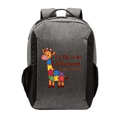 Autism Awareness ItS Ok To Be Different With Giraffe Cute Gift Vector Backpack