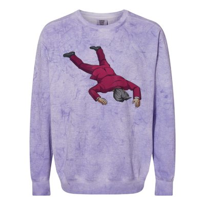 Ace Attorney Investigations Collection Faceplant Edgeworth Colorblast Crewneck Sweatshirt