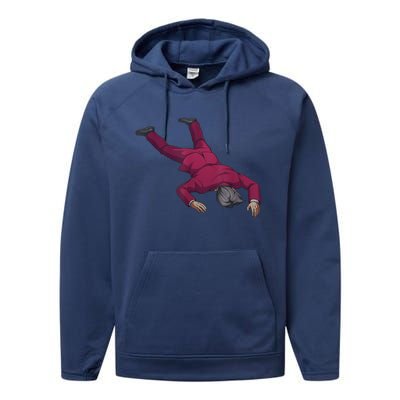 Ace Attorney Investigations Collection Faceplant Edgeworth Performance Fleece Hoodie