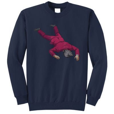 Ace Attorney Investigations Collection Faceplant Edgeworth Tall Sweatshirt