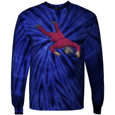 Ace Attorney Investigations Collection Faceplant Edgeworth Tie-Dye Long Sleeve Shirt