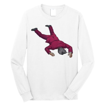 Ace Attorney Investigations Collection Faceplant Edgeworth Long Sleeve Shirt