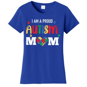 Autism Awareness I Am A Proud Autism Mom Gift Women's T-Shirt