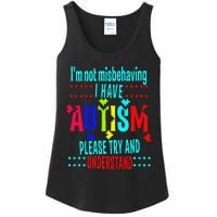 Austim Awareness I Have Autism Try Understand Gift Ladies Essential Tank