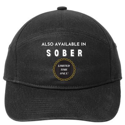 Also Available In Sober Funny Adult Drinking Humor 7-Panel Snapback Hat