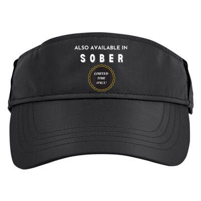 Also Available In Sober Funny Adult Drinking Humor Adult Drive Performance Visor