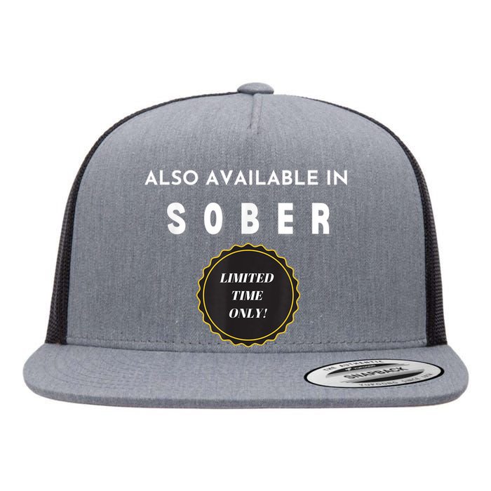 Also Available In Sober Funny Adult Drinking Humor Flat Bill Trucker Hat