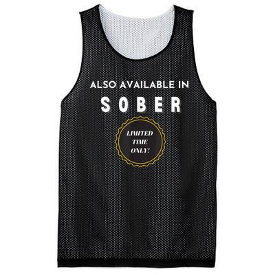 Also Available In Sober Funny Adult Drinking Humor Mesh Reversible Basketball Jersey Tank