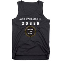 Also Available In Sober Funny Adult Drinking Humor Tank Top