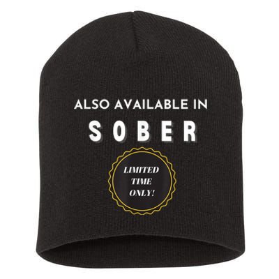 Also Available In Sober Funny Adult Drinking Humor Short Acrylic Beanie