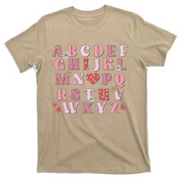 ABC Alphabet I Love You English Teacher Valentines Day T-Shirt