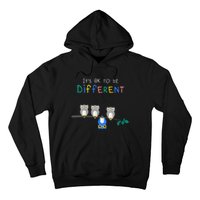 Autism Awareness It's ok to be Different Autism Awareness Hoodie