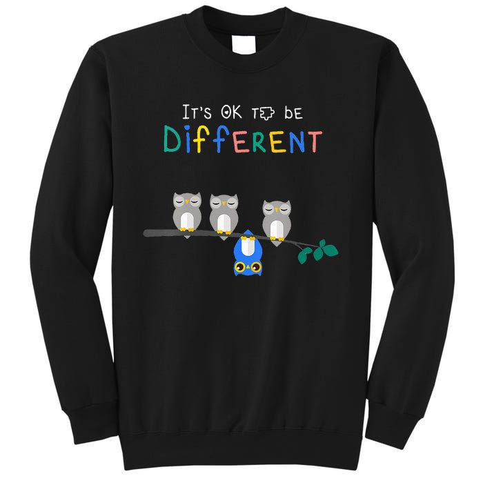 Autism Awareness It's ok to be Different Autism Awareness Sweatshirt