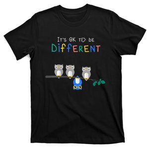 Autism Awareness It's ok to be Different Autism Awareness T-Shirt