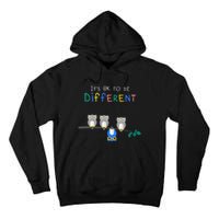 Autism Awareness It's ok to be Different Autism Awareness Tall Hoodie