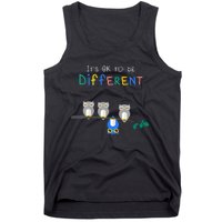 Autism Awareness It's ok to be Different Autism Awareness Tank Top