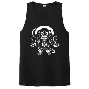 Ape Astronaut In Space 10th Planet Austin Jiu Jitsu PosiCharge Competitor Tank