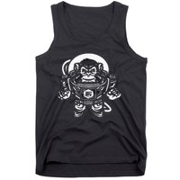 Ape Astronaut In Space 10th Planet Austin Jiu Jitsu Tank Top