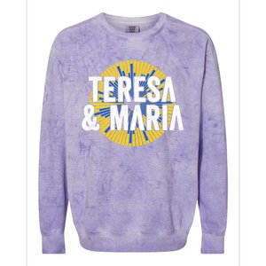 Alyona Alyona Jerry Heil Teresa Maria 2024 Ukraine Colorblast Crewneck Sweatshirt