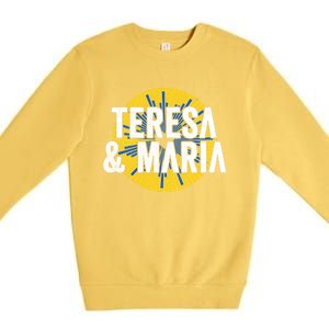 Alyona Alyona Jerry Heil Teresa Maria 2024 Ukraine Premium Crewneck Sweatshirt