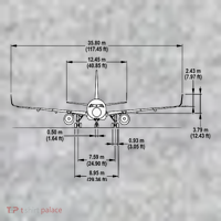 Airbus A320 Jet Airplane Schematic Aviation Pilot Gift Idea Premium T-Shirt
