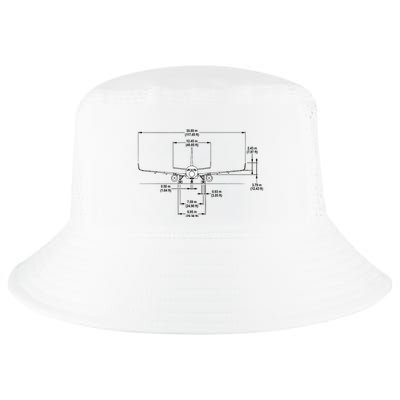 Airbus A320 Jet Airplane Schematic Aviation Pilot Gift Idea Cool Comfort Performance Bucket Hat