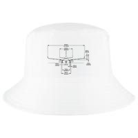 Airbus A320 Jet Airplane Schematic Aviation Pilot Gift Idea Cool Comfort Performance Bucket Hat